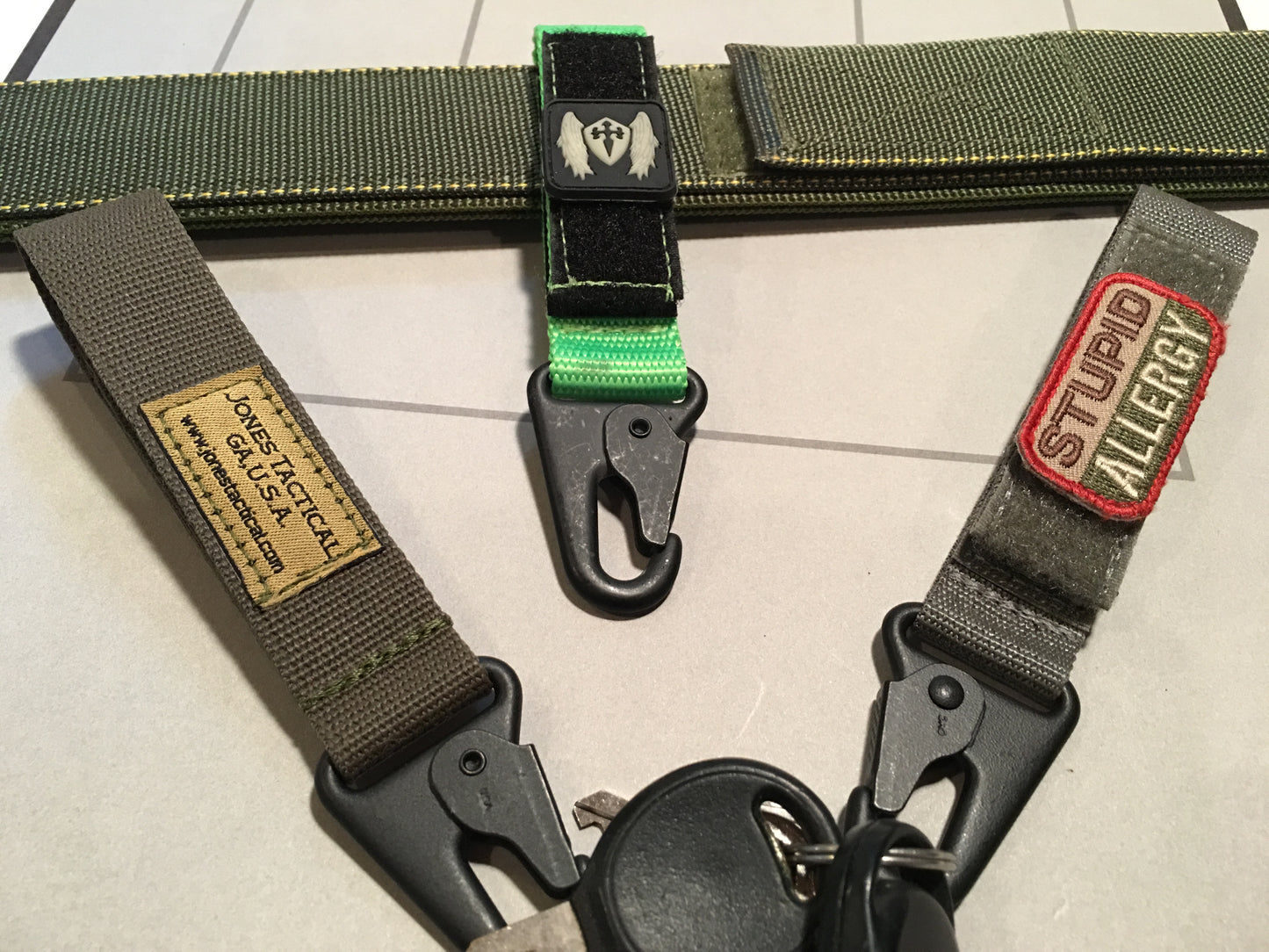 1" Velcro Key Retainer